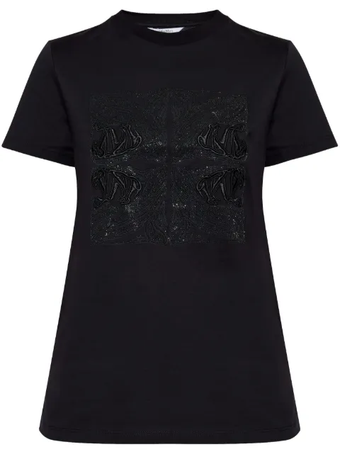 Max Mara Farad T-shirt Black 2421946032600