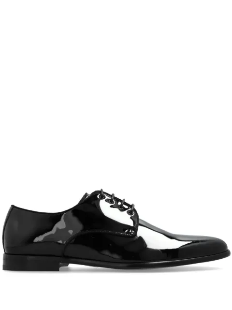Dolce & Gabbana calfskin derby shoes Black A10703AX651