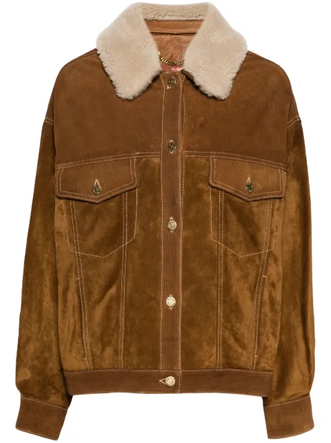 Golden Goose suede jacket Brown GWP02039P001671