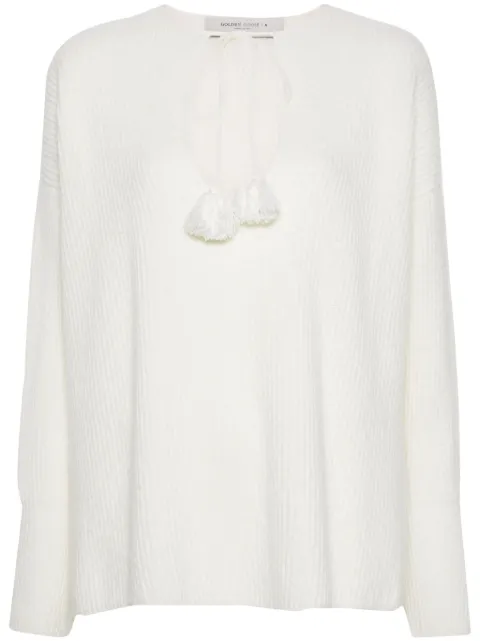 Golden Goose Mary Lou jumper White GWP01958P001703