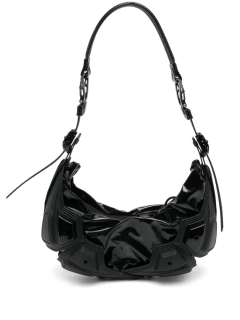 Innerraum Object M02 small half moon bag Black M02BSBKVINY