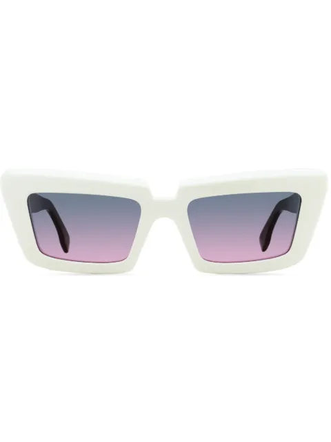 Retrosuperfuture Coccodrillo sunglasses White COCCODRILLO