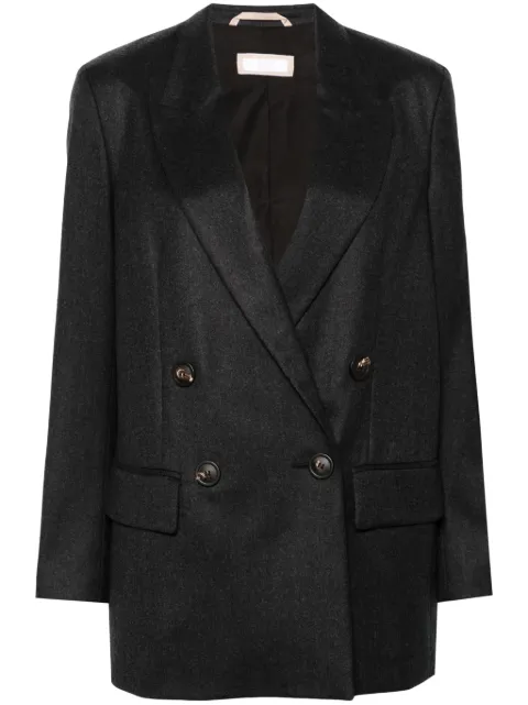 Peserico virgin wool blazer Grey MO143802710