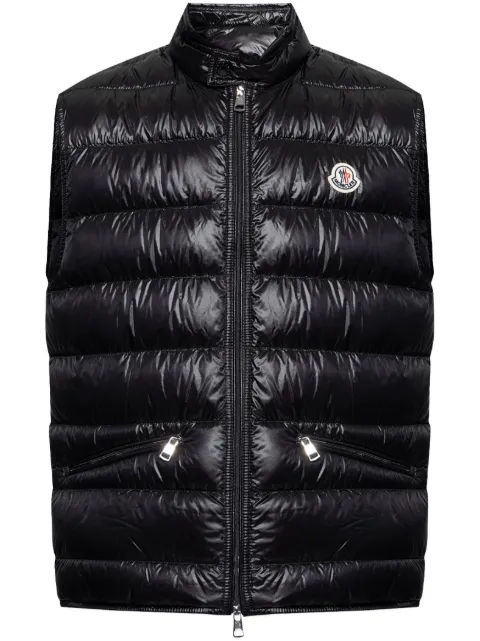 Moncler Gui quilted gilet Black L10911A1070053029