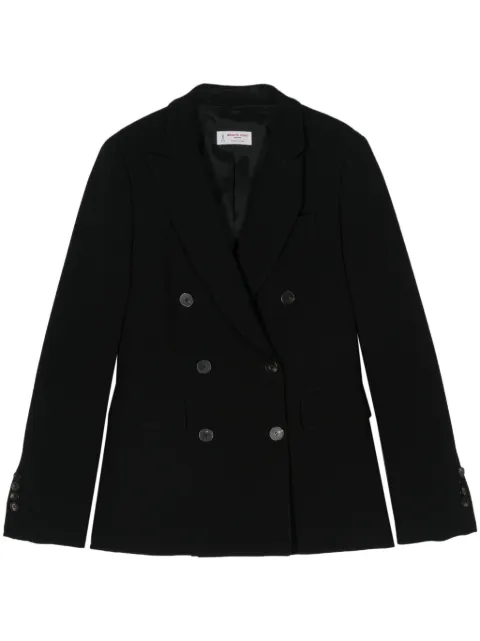 Alberto Biani double-breasted blazer Black II821AC0030