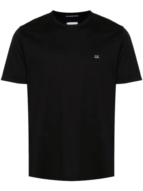 C.P. Company logo-patch T-shirt Black 17CMTS054A006374G