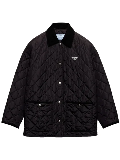 Prada patch-pocket jacket Black 292166SOOO1WQ9