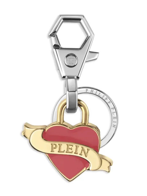 Philipp Plein stainless steel keyring Silver PJFEA10KU