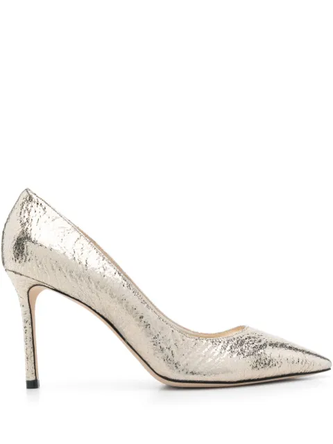 Jimmy Choo Romy 85 pumps Gold ROMY85GZB