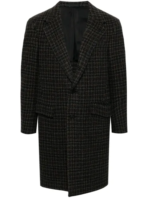 Caruso houndstooth coat Brown ASM532L509171