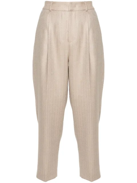 PT Torino herringbone trousers Neutrals CDVSDAZ00STDCX38