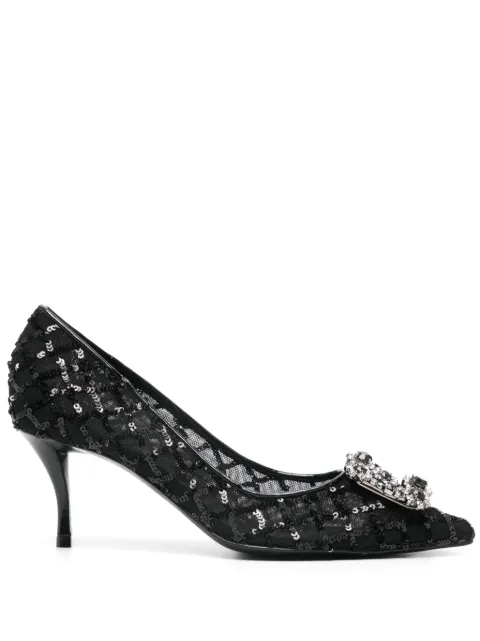 Roger Vivier 65mm Efflorescence pumps Black RVW41421660TRJ