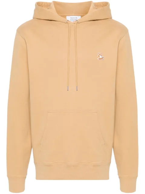 Maison Kitsuné Chillax-patch hoodie Neutrals LM00706KM0001