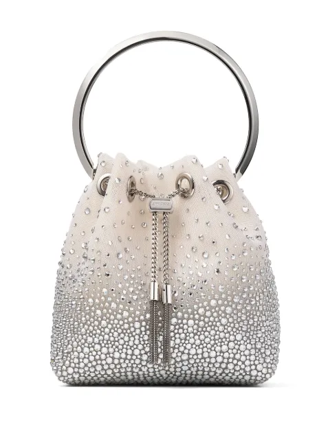 Jimmy Choo Bon Bon shoulder bag White BONBONVUQ