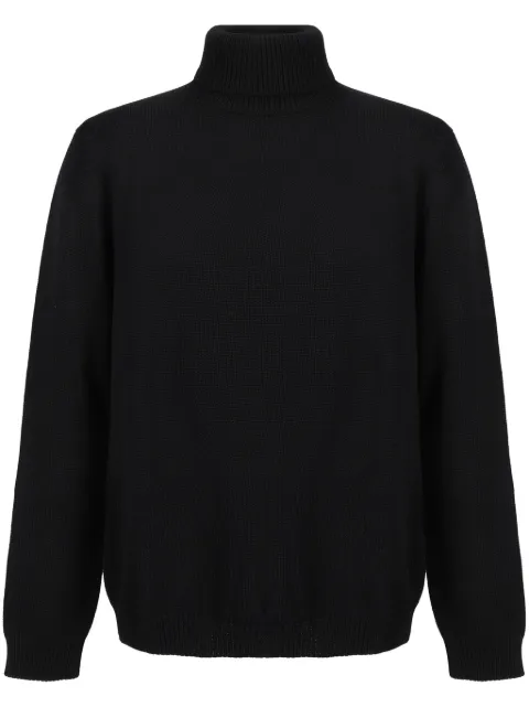 Roberto Collina Dolcevita jumper Black RA02003