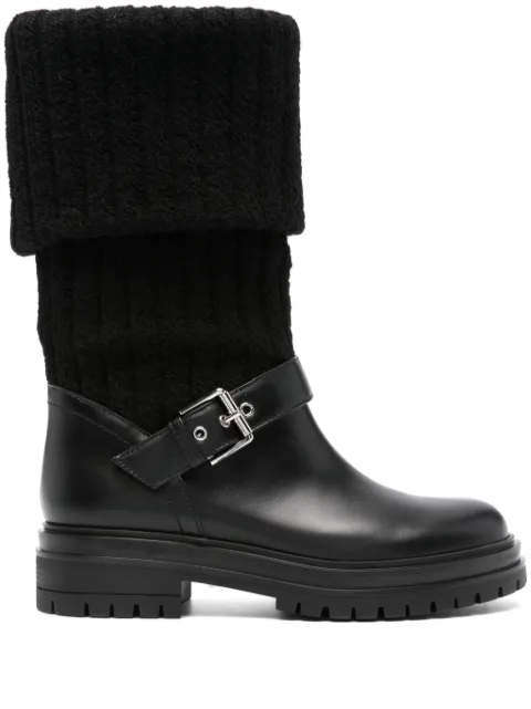 Gianvito Rossi buckle-detail boots Black G8011820GOMCKH