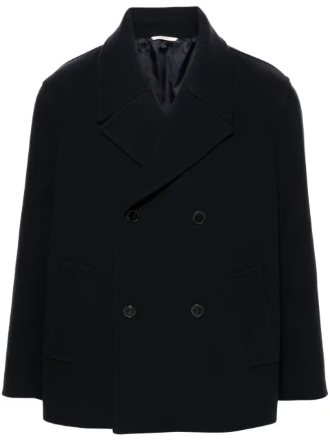Valentino Garavani virgin-wool coat Blue VCJJ00A8Y