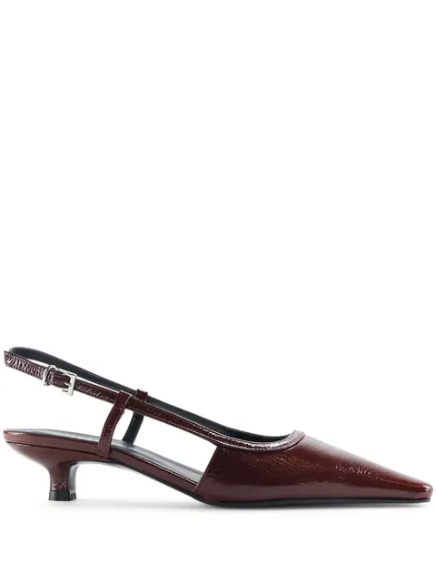Notabene 35mm Elena slingback pumps Red ELENA