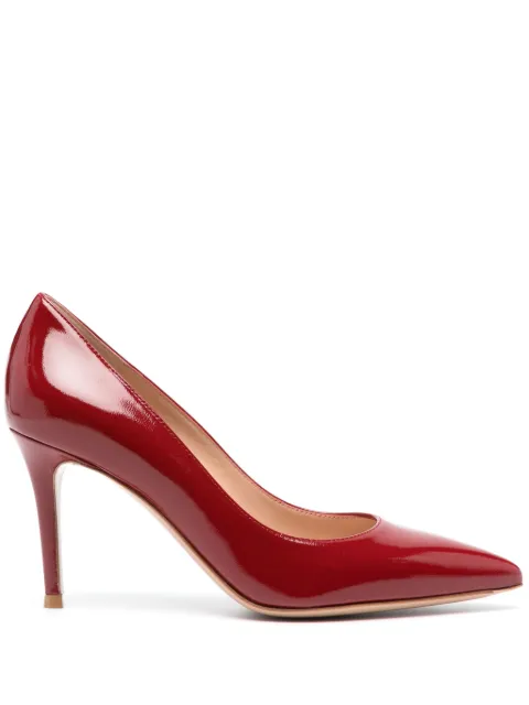 Gianvito Rossi Gianvito 85mm pumps Red G2458085RICNUI