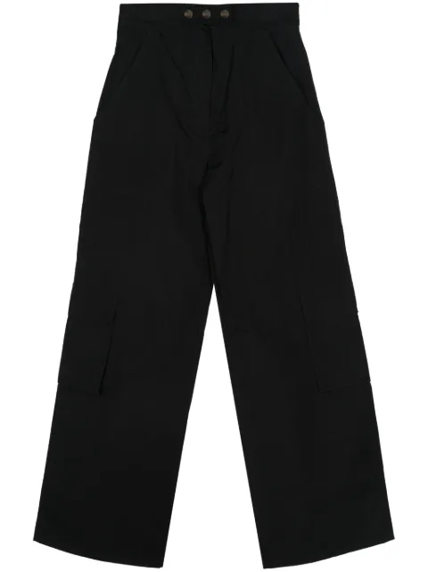 THE ANDAMANE Sarah cargo trousers Black T160423ATNC171