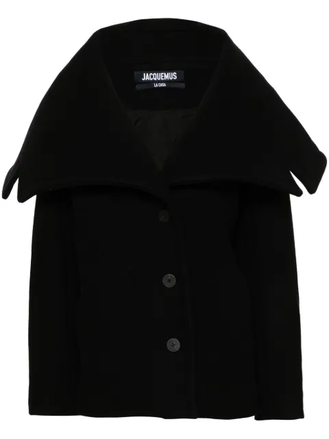 Jacquemus Le Caban Caruso jacket Black 243CO0771614