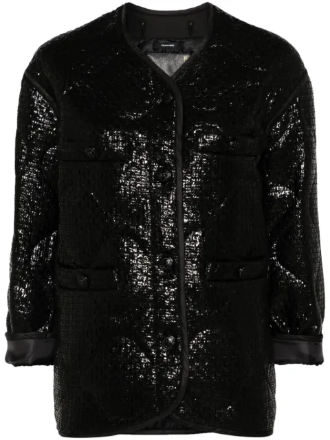 R13 Gothic Liner jacket Black R13WR125R401A