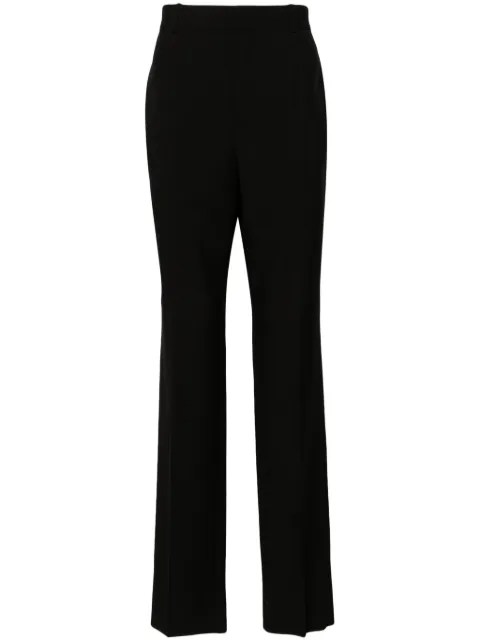 Saint Laurent gabardine wool trousers Black 800456Y404W