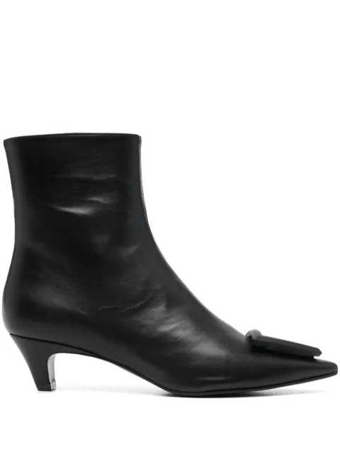 Roberto Festa 50mm appliqué-detail boots Black LISSY095
