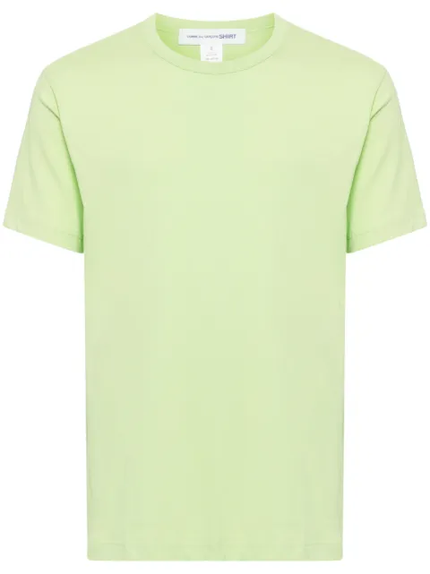 Comme Des Garçons Shirt logo T-shirt Green FNT005