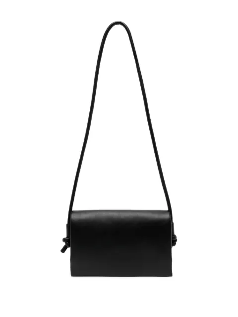 JNBY leather shoulder bag Black 7O8L15350