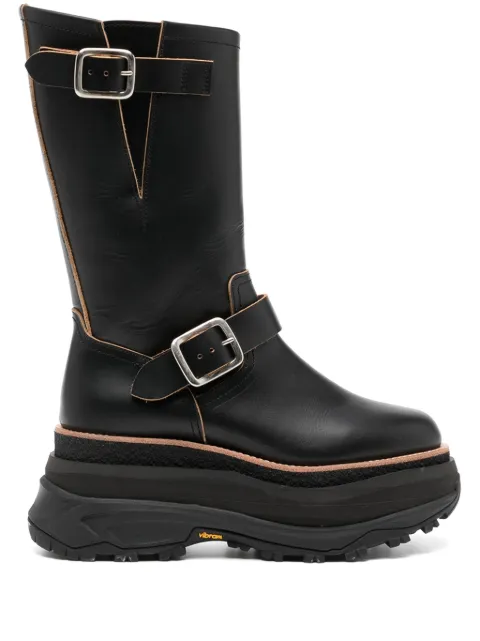 sacai long boots Black 2407475