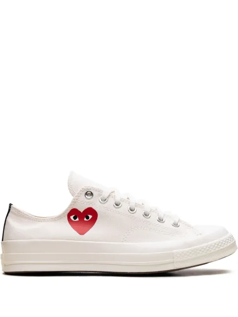 Comme Des Garçons Play x Converse Chuck 70 "Milk / Black / Red" sneakers White A08805C