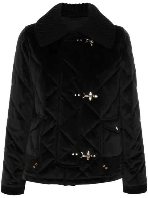 Fay 3 Ganci quilted jacket Black NAW22494360WFL