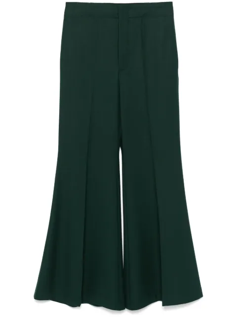 Victoria Beckham wide-leg trousers Green 1424WTR005801C
