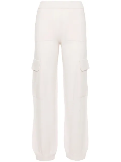 Peserico knitted cargo trousers Neutrals S94078F12D09018