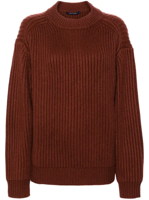 Sofie D'hoore ribbed sweater Orange MAESTROYWOC