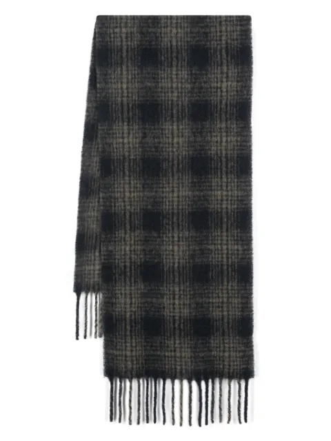 A.P.C. checked scarf Green WPABLM15209