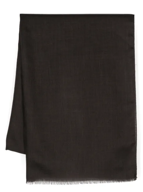 D4.0 frayed scarf Brown 8158820