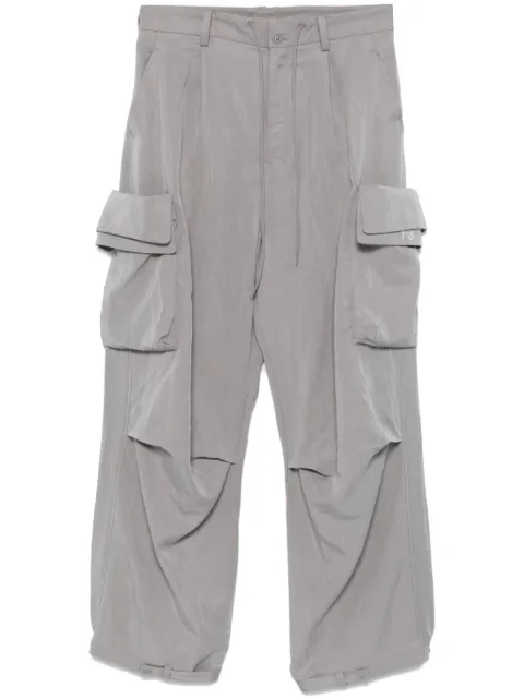 Y-3 cuffed cargo pants Grey JI5867