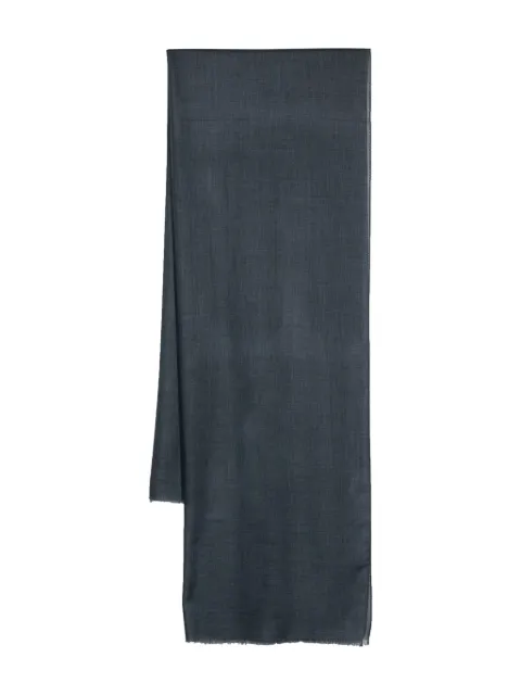 D4.0 fringed scarf Blue 8158820