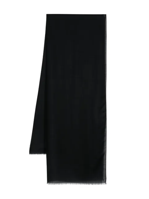 D4.0 fringed scarf Black 8158820