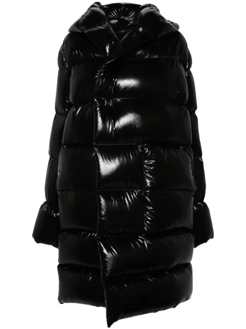 Rick Owens hooded puffer jacket Black RP02D3916NLD3