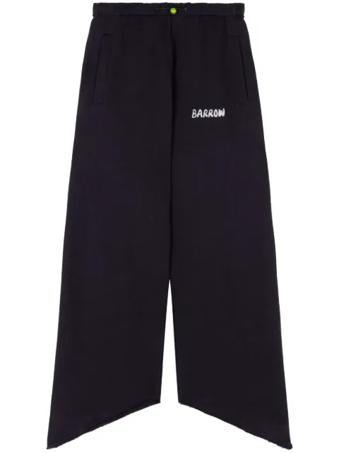 BARROW asymmetrical elasticated trousers Black F4BWWOFP124