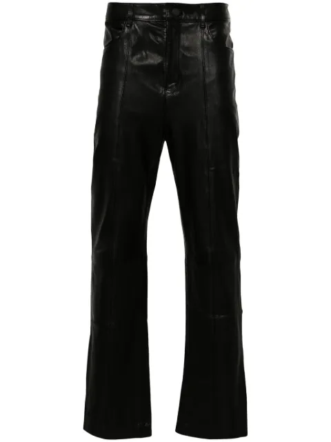 Frei-Mut Modesto straight-leg trousers Black MODESTO