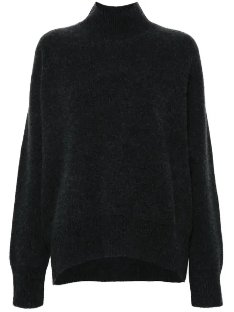 Le Kasha drop shoulder sweater Grey NANTES0
