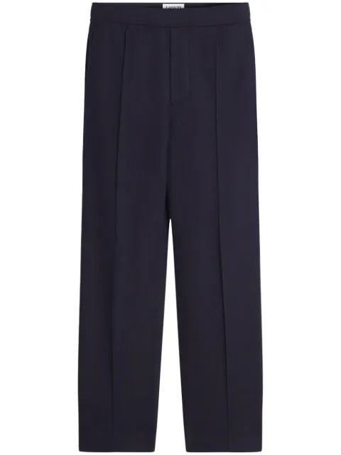 Lanvin elasticated-waist trousers Blue RMTR00315218A24