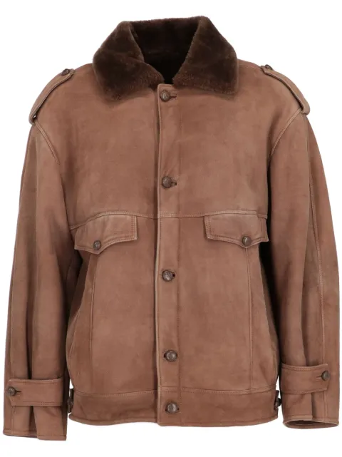 A.N.G.E.L.O. Vintage Cult 1980s shearling coat Brown ANG600RL