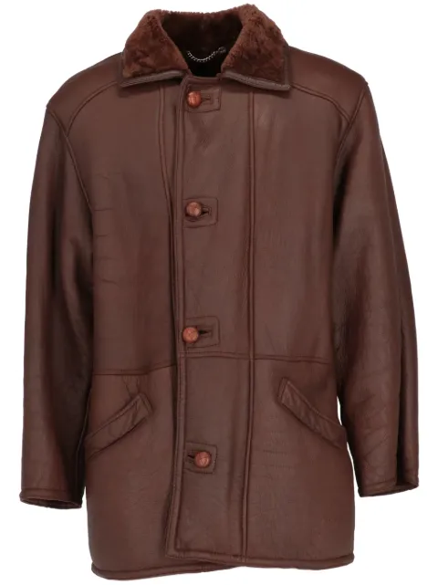 A.N.G.E.L.O. Vintage Cult 1980s shearling coat Brown ANG540RI