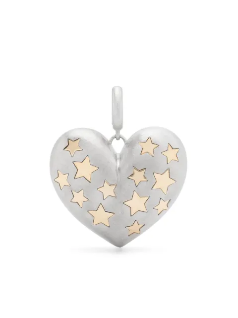 Lauren Rubinski 14kt gold Paulette pendant Silver LR4CH019BI