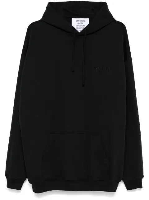 VETEMENTS inside out hoodie Black UA65HD107B